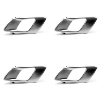 4X Lăsat Mașina Interiorul Mânerului Interior al Portierei Pentru Ford Ranger 2012-2021 Everest 2015-2021 Mazda BT50 2012-2019 Gri Argintiu