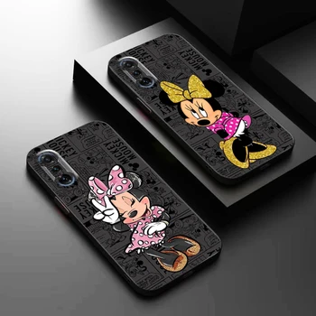 Disney Mickey Minnie Telefon Caz Pentru Xiaomi Redmi K70 K60 K60E K50 K50i K40 Gaming Ultra K40S K20 K30 Pro Capac rezistent la Șocuri Coque