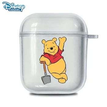 Disney Winnie the Pooh Tigger Piglet Căști Caz pentru Apple AirPods 2 1 AirPods Pro 2 Anti-toamna Căști de Protecție Acoperă