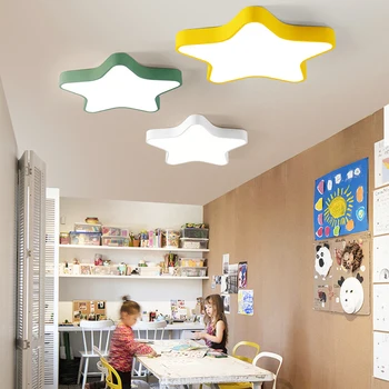 Dormitor Modern LED lampă de plafon de cinci stele a subliniat cameră pentru copii pepinieră de iluminat de tavan studiu parc de distracții lumini plafon