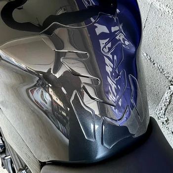 Motocicleta Clar Rezervor Tampon Protector Decalcomanii Universal pentru Kawasaki, Honda, Yamaha, Suzuki, Triumph Aprilia, Benelli Motocicleta Autocolante