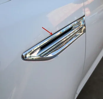 Pentru Kia K5 2011-2015 Înaltă calitate ABS Cromat Partea de evacuare a aerului cadru decorativ decor de protecție accesorii auto