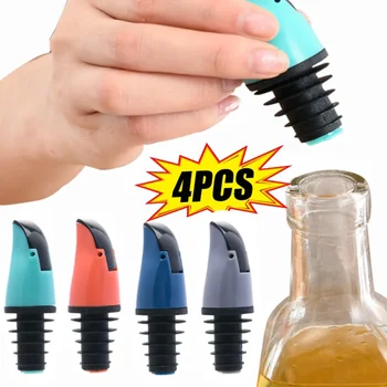 Sticla de ulei Dop anti-Scurgere Distribuitor Sprayer de Blocare Vin Pourer Sos de Lichior Plug Vid Proaspete-păstrarea Toolfor Gadget-uri de Bucătărie