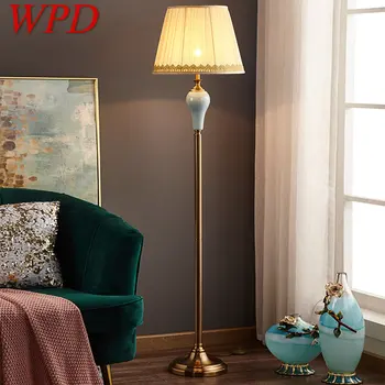WPD Ceramica Lampa de Podea LED Dimming Moderne Creatoare de Moda American în Picioare Lumină Pentru Casa Living Dormitor