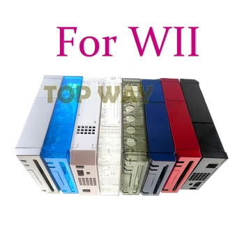 1set Model Plin Capac Caz Coajă de Locuințe Cu Buton Pentru Nintend Wii Cu vânzare cu Amănuntul Pentru Consola Wii