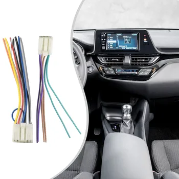 2x Pentru Toyota Aftermarket Radio Stereo Instala Masina de Cabluri Cablu Adaptor 12V ABS+Sârmă de Cupru Electronice Auto Accesorii