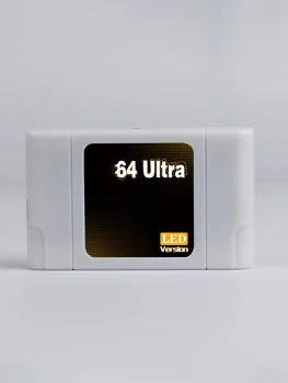 340 în 1 Super 64 Ultra lumină LED Cartuș joc de N64 Consolă de jocuri Video Regiune Gratuit