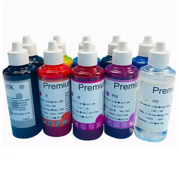 8*Premium 100ml Cerneala Pigment pentru Epson T054 T0540-T0544 T0547-T0549 cartuș Stylus Photo R800 R1800 Printer
