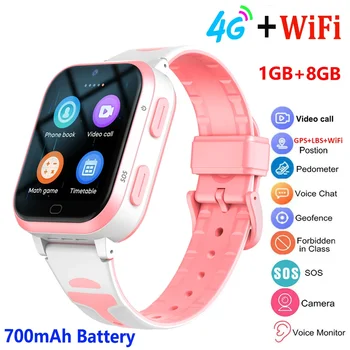 Android Copil 4G+Wifi Smart Watch Copiii Apel Video SOS GPS+LBS+G-SENZOR de Locație Tracker SIM Copiii Smartwatch Pentru Băieți și Fete