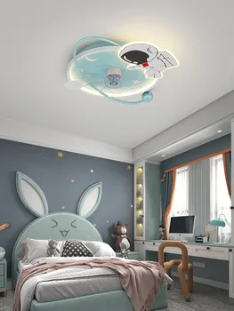 Camera copiilor Plafon Dormitor Celebritate pe Internet Astronaut Ventilator Lampa 2023 Nou Invizibil Integrat Băieți și Fete Cameră de Lumina