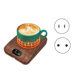 Cana De Cafea Mai Caldă, Auto On/Off Upgrade -Inducție Cana Cald Pentru Birou Cu 9 Setări De Temperatură,1-9 Timer Ușor De Instalat