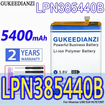 De mare Capacitate GUKEEDIANZI Baterie LPN385440B 5400mAh pentru Hisense HLTE720T U30 S10 U 30 S 10 Baterii de Telefon Mobil