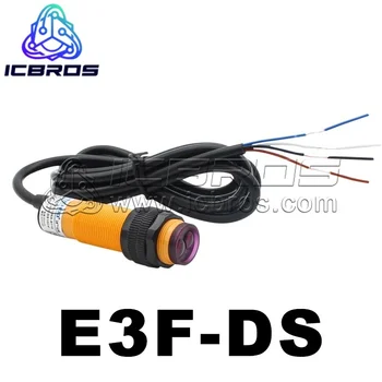 E3F DS30C3 M18 Infraroșu Inducție Patru Sârmă Fotoelectric Comutator Senzor E3F-DS30C3 24V E3F-DS30P3 E3F-DS10C3 E3F-DS10P3