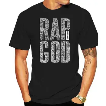 Eminem Rap Dumnezeu Rapper-ul Rock T-shirt pentru Bărbați Plus Dimensiune Bumbac Echipa de Tricou S-3XL Pre-Bumbac Tricou pentru Bărbați
