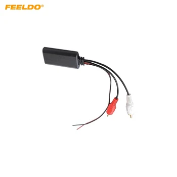 FEELDO Universal Auto Conexiune fără Fir Bluetooth AUX Adaptor pentru Stereo cu 2 RCA AUX IN Muzica Intrare Audio Wireless Cablu