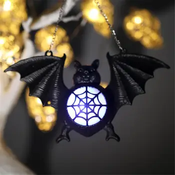 Halloween Liliac Lumina LED Bat Agățat Lumina Decor Temă de Groază Decor Petrecere de Halloween Fericit Partid Decor Pentru Acasă 2022