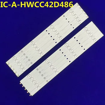 Iluminare LED Strip Pentru IC-A-HWCC42D486-LEA-43CS600 TC-43DS630C TC-43SV700B TX-43ES630H TX-43ESW504-LEA-43C410K-LEA-43E410T