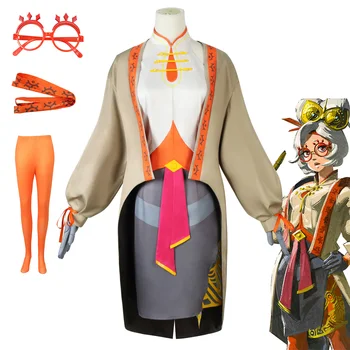 Joc Anime Lacrimi de Regatul Purah Cosplay Costum pentru Femei Adulte Imprimate Sacou Vesta Strâns Fusta Costume de Halloween