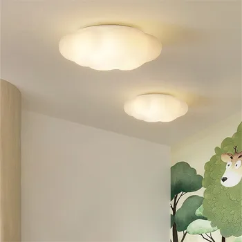 LED alb de lumină plafon Creative cloud lumina Sufragerie, Dormitor pentru Copii Sala de Studiu Lampa Decorativa copii dormitor lumini