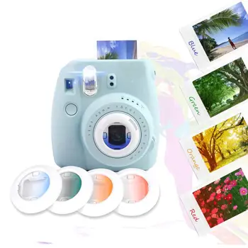 Lentila camerei Filtre pentru Mini 7S/8/8+/9 - 4 Culori, Camera Instant Flash, Filtre, Accesorii Fotografice