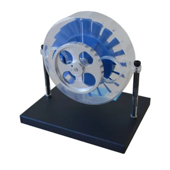O singură treaptă de Turbină cu Abur Model Fizica Experiment Știință STEM Jucării, Școală, Laborator de Fizica Instrument