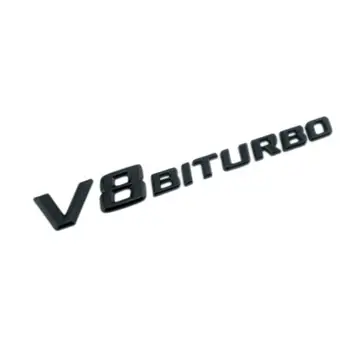 Pentru Benz BITURBO Masina 3D Autocolante ABS Vehicul Scrisoare Logo-ul Auto Aripa Partea Autocolant Auto Accesorii Coafura