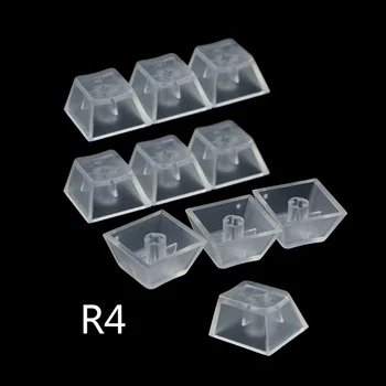 R4 Transparent ABS Tastă Tastatură Mecanică Mat iluminare din spate Unletter Cherry Gatron Comutator On/Off Mat Anti-evazata 6pcs/10buc