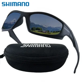 Shimano 2023 Polarizat ochelari de Soare de Conducere Nuante de sex Masculin Ochelari de Soare Camping Pescuit, Drumeții Clasic de Ochelari de Soare UV400 Ochelari