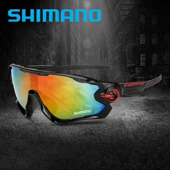 SHIMANO Windproof Ciclism ochelari de Soare Unisex ochelari de Soare Sport pentru Ciclism în aer liber Funcționare Pescuit, Camping