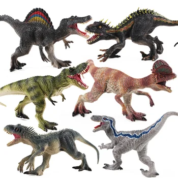 Simulare Dinozaur Jurassic World Tyrannosaurus Indominus Rex Spinosaurus Dilophosaurus Model Figurine Copil De Educație Jucarii