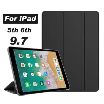 Tableta Caz Pentru iPad 9.7 2018 2017 A1893 A1954 A1822 fundas PU Ultra Slim trezire Smart Cover Caz pentru iPad 5 6 a 5-a a 6-a Generație