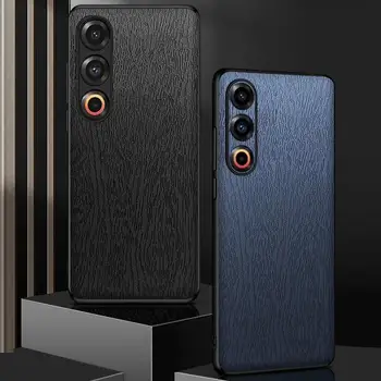 Textura lemnului din Piele Caz de Telefon Pentru Meizu 21 Pro Ultra Slim Telefon Acoperă Pentru Meizu 20 21 Pro Antișoc Funda Pentru MEIZU 21 20 Pro