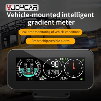 Vjoycar Auto GPS HUD+ Inclinometer Masina Off-road de Tensiune Viteza Busola de Înclinare Teren Roll Unghiul de Pantă Metru Accesorii Electronice